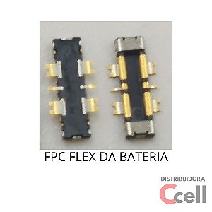 Conector FPC do Flex da Bateria Samsung A01 A015 /A03 A035 / A02s A025 / A03 Core A032 / A03s A037