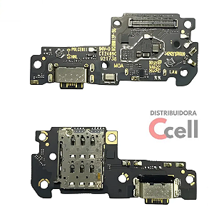 Placa de carga dock e Entrada de Chip Xiaomi Poco X5 PRO 5G / Note 12 PRO 5G Carga rápida