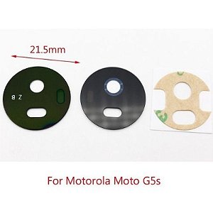 Lente De Vidro Protetor da Camera Motorola moto G5S Original