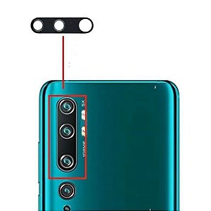 Lente Vidro Camera Traseira Xiaomi Note 10 Original
