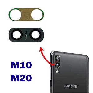 Lente Vidro Da Camera Samsung M10 M20