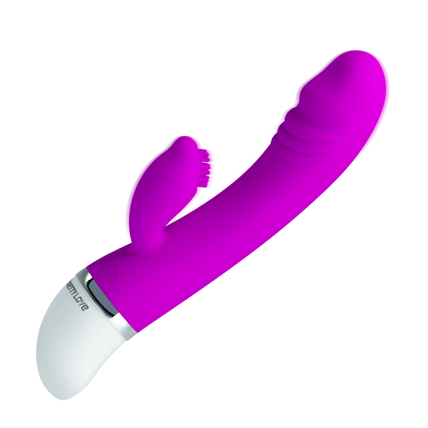 VIBRADOR COM ESTIMULADOR CLITORIANO E SALIÊNCIAS 30 MODOS DE VIBRAÇÃO DAVID PRETTY LOVE