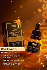 GEL ESTIMULANTE UNISSEX BEIJÁVEL MELTESÃO 12ML INTT - ESQUENTA, PULSA E VIBRA