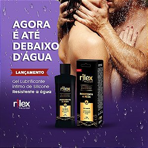 GEL LUBRIFICANTE ÍNTIMO EM SILICONE RESISTENTE À ÁGUA 50G RILEX