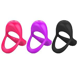 ANEL PENIANO DUPLO COM VIBRADOR 2 SI