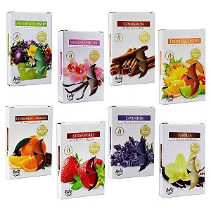 VELA AROMÁTICA PARA AMBIENTE COM 6 UNIDADES FEITIÇOS AROMÁTICOS