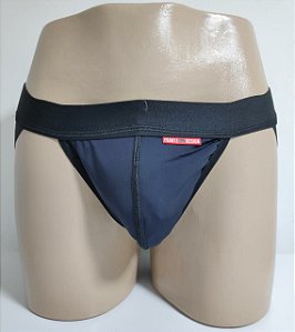 CUECA JOCK STRAPY PRETA FRANTZ DESIGN