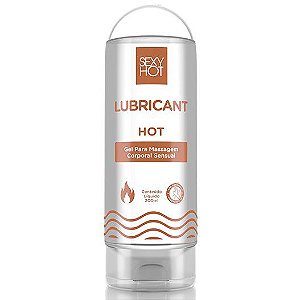 GEL LUBRIFICANTE LUBRICANT HOT 200ML SEXY HOT