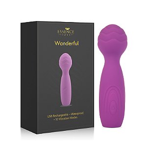 MINI VIBRADOR VARINHA 10 MODOS WANDERFUL ESSENNCE TOYS