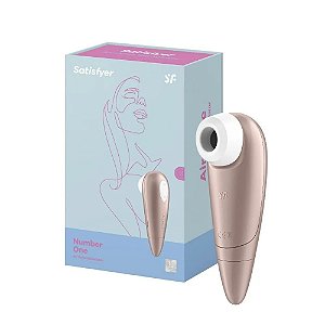 VIBRADOR COM ONDAS DE PRESSÃO NUMBER ONE SATISFYER