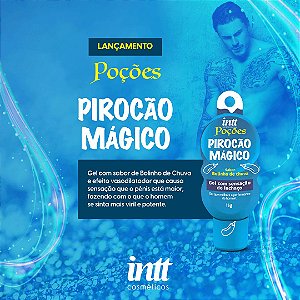 GEL COM SENSAÇÃO DE INCHAÇO PIROCÃO MÁGICO 15G LINHA POÇÕES INTT