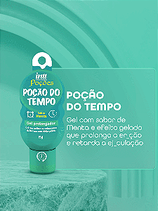 GEL PROLONGADOR MASCULINO POÇÃO DO TEMPO 15G POÇÕES INTT
