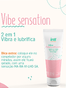 LUBRIFICANTE BEIJAVEL COM JAMBU VIBE SENSATION 50ML INTT WELLNESS