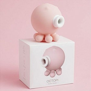 VIBRADOR POLVINHO COM PULSAÇÃO RECARREGÁVEL OCTOPI S-HANDE