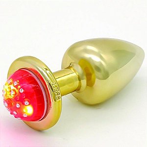 PLUG ANAL GRANDE COM LED LESS HARD