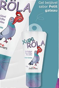 GEL BEIJÁVEL PARA VIRILHA MASCULINA XUPA ROLA 15G HOT FLOWERS