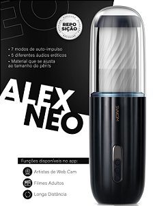MASTURBADOR INTERATIVO COM APP E FILMES ADULTOS ALEX NEO SVAKOM