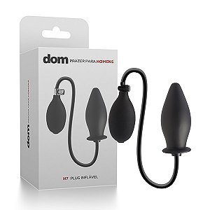 PLUG ANAL INFLÁVEL H7 DOM