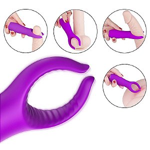 VIBRADOR PENIANO E DE CLÍTORIS GRANT S-HANDE