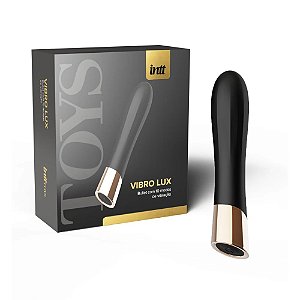 VIBRADOR BULLET COM 10 MODOS DE VIBRAÇÃO VIBRO LUX INTT TOYS
