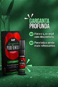 SPRAY PARA A GARGANTA PROFUNDA MENTA 15ML INTT