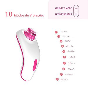 VIBRADOR SUGADOR DE CLITÓRIS RECARREGÁVEL ADDIE SI