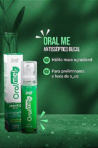 SPRAY ANTISSÉPTICO BUCAL ORAL ME MENTA 15ML INTT