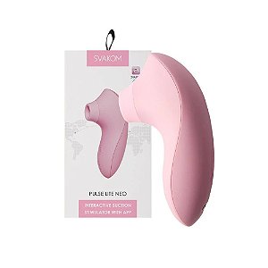 VIBRADOR ESTIMULADOR INTERATIVO PULSE LITE NEO ROSA SVAKOM