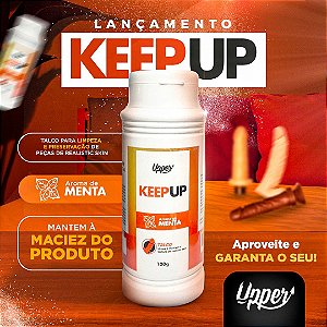 TALCO PARA LIMPEZA E PRESERVAÇÃO DE PEÇAS DE REALISTIC SKIN 100G KEEP UP UPPER