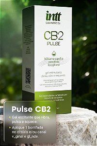 GEL EXCITANTE PULSA, VIBRA E ESQUENTA CB2 PULSE 15GR INTT