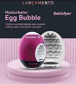 MASTURBADOR EGG BUBBLE SATISFYER