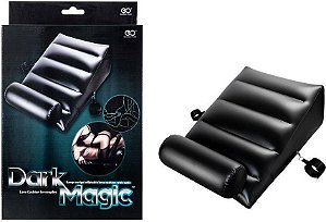 ALMOFADA INFLÁVEL RAMPA COM ALGEMAS DARK MAGIC