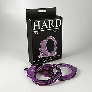 ALGEMAS DE METAL FORTE ROSA COM CHAVES HARD