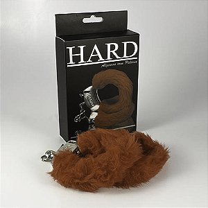 ALGEMA DE METAL FORTE COM PELÚCIA VERMELHA HARD
