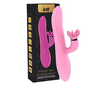 VIBRADOR FOGO NO PARQUINHO ROSA INTT