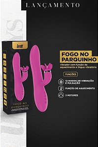 VIBRADOR FOGO NO PARQUINHO ROXO INTT