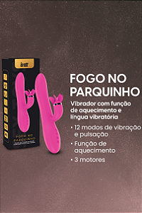 VIBRADOR FOGO NO PARQUINHO PINK INTT