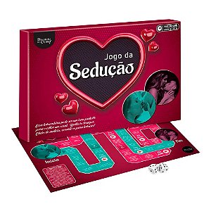 JOGO DA SEDUÇÃO JOGO DE TABULEIRO DIVERSÃO AO CUBO