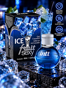 GEL BEIJÁVEL PARA ORAL FRUIT SEXY ICE MENTA 40ML INTT