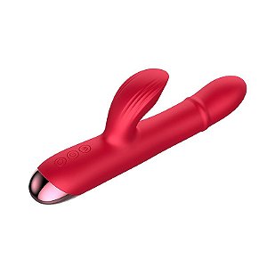 VIBRADOR COM ANEL SOBE E DESCE E MOVIMENTO NO CLITORIS SI