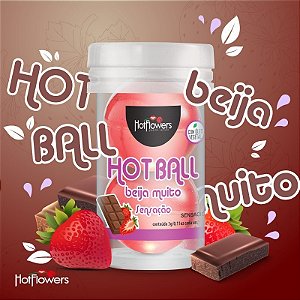 BOLINHA HOT BALL BEIJA MUITO SENSAÇÃO HOT FLOWERS