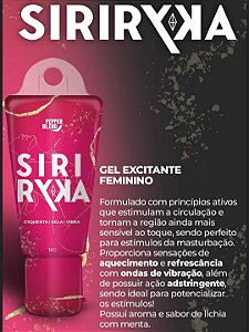GEL EXCITANTE FEMININO SIRI RYCA ESQUENTA VIBRA E GELA 18G PEPPER BLEND