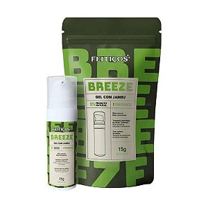 GEL EXCITANTE COM JAMBU E TERPENOS BREEZE 15G FEITIÇOS