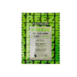 GEL COM JAMBU E TERPENOS BREEZE EXCITANTE SACHÊ 1G FEITIÇOS