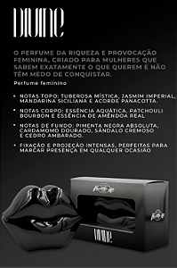 PERFUME DIVINE RIQUEZA E PROVOCAÇÃO FEMININA 30ML PROVOKE-ME