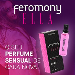 PERFUME AFRODISIACO FEROMONY ELLA 15ML FEITIÇOS