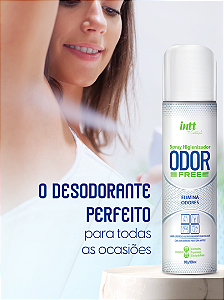 SPRAY HIGIENIZADOR ELIMINA ODORES ODOR FREE 90G INTT