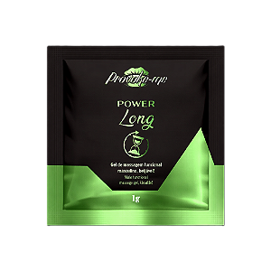 GEL RETARDANTE POWER LONG SACHÊ 1G PROVOKE-ME