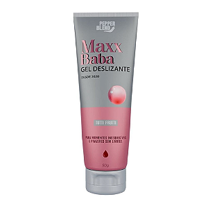 GEL DESLIZANTE BEIJAVEL TUTTI FRUTTI MAXX BABA 50G PEPPER BLEND