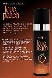 ÓLEO DE MASSAGEM LOVE PEACH 120ML PROVOKE-ME